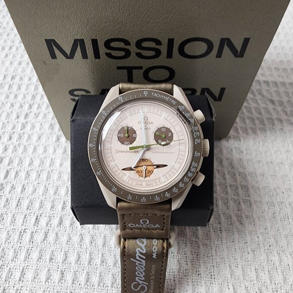 Swatch X Omega Moonswatch Mission To The SATURN - Picture 3 of 5